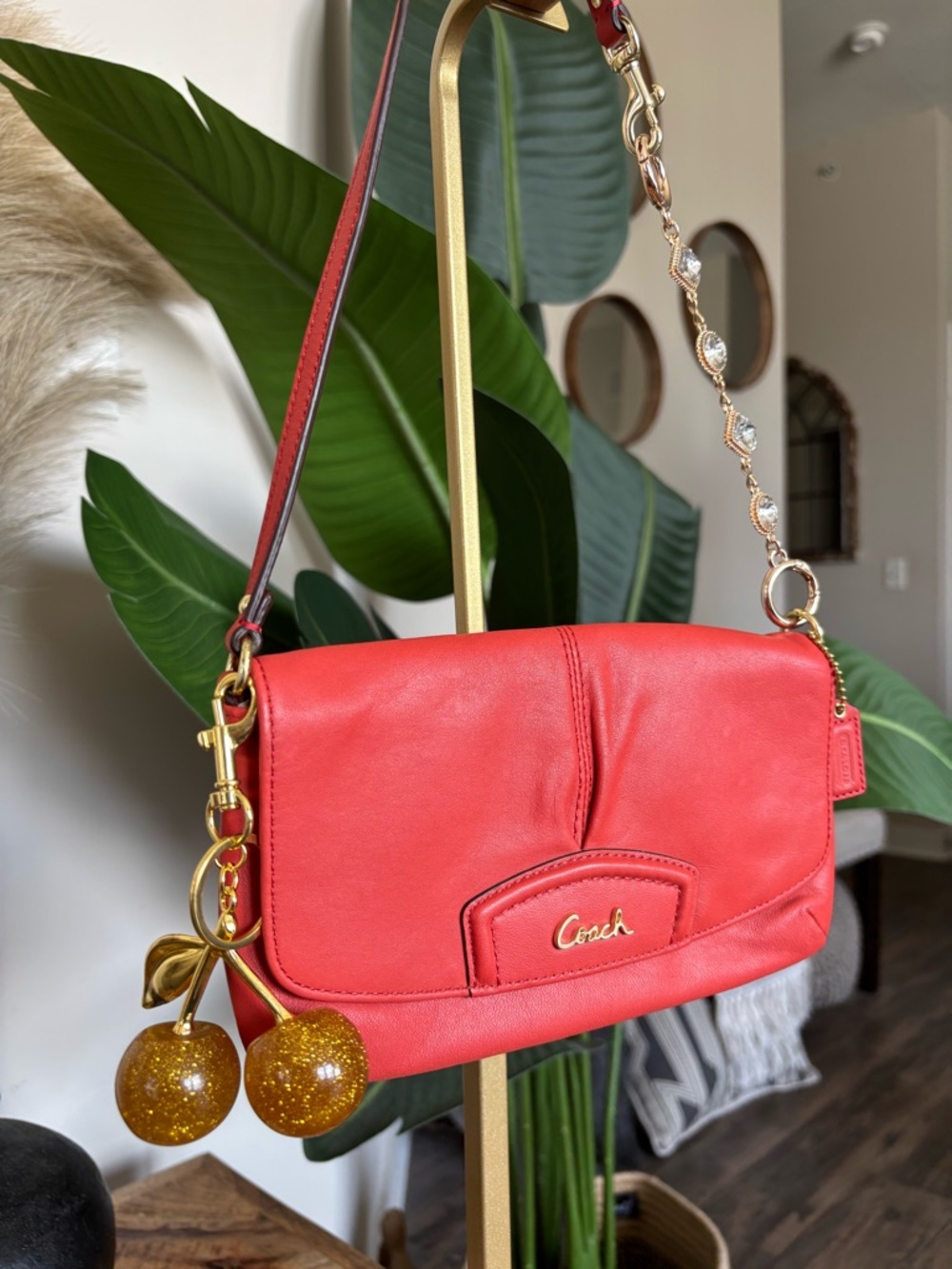 🧡♥️🧡COACH Ashley Large Flap Wristlet🧡♥️🧡 - Picture 3 of 11